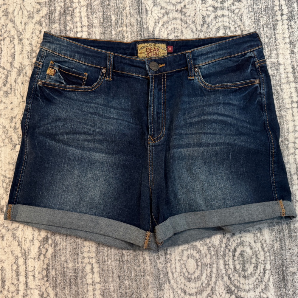 Dear John Classic Blue Denim Jean Shorts